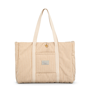 Сумка-трансформер для мамы Cam Cam Copenhagen "Oatfield", овсяные полоски